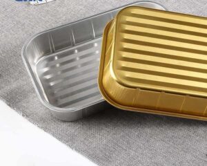 Disposable Gold Coating foil Casseroles