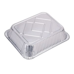 Casseroles en aluminium pour table à vapeur demi-taille