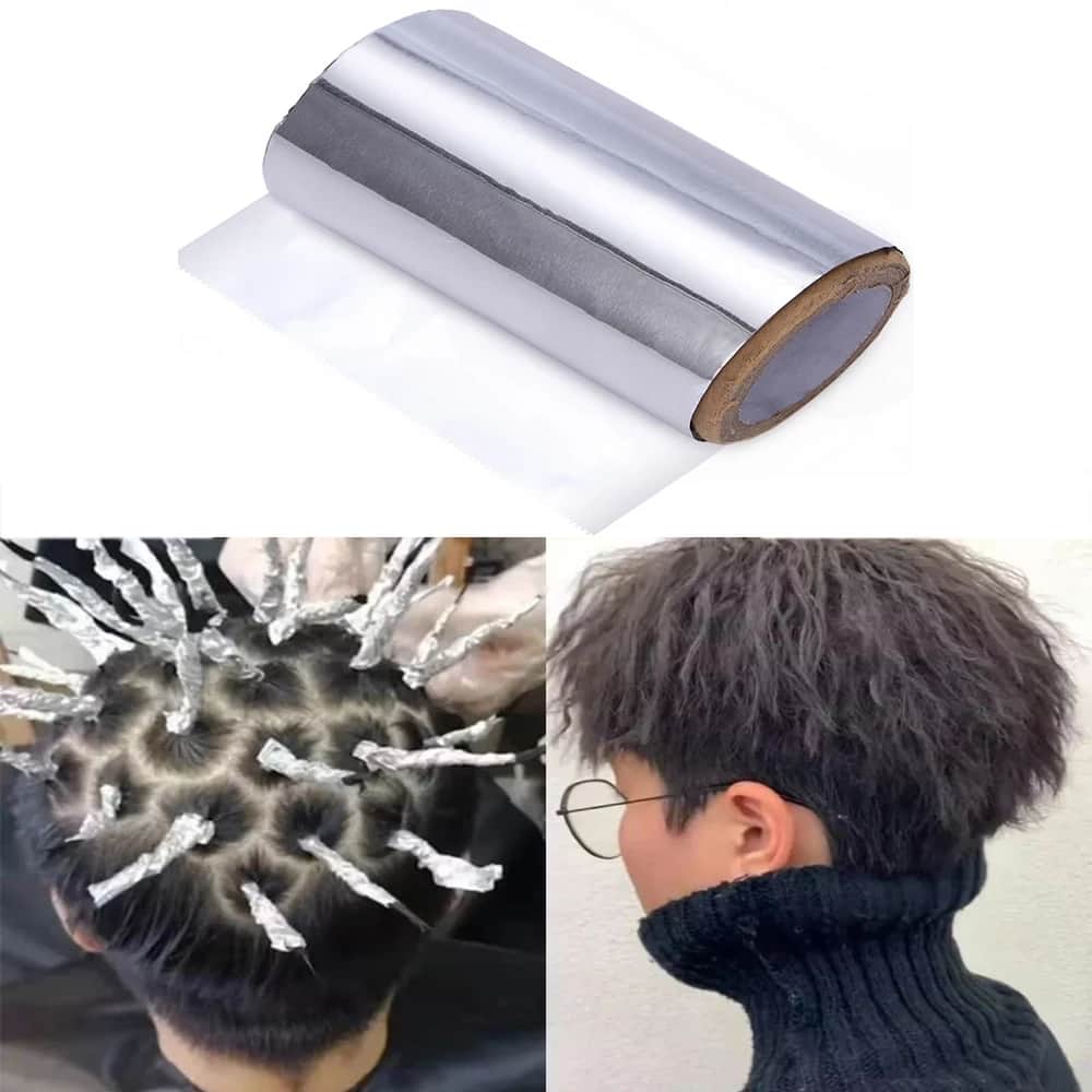 Aluminum colorring foil roll for hair