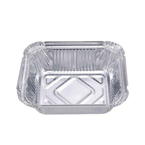 1 Lb. Oblong aluminum Foil Container