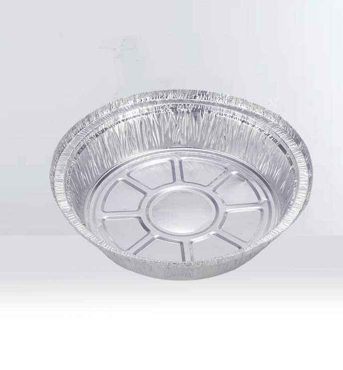 Round Aluminum Foil Container