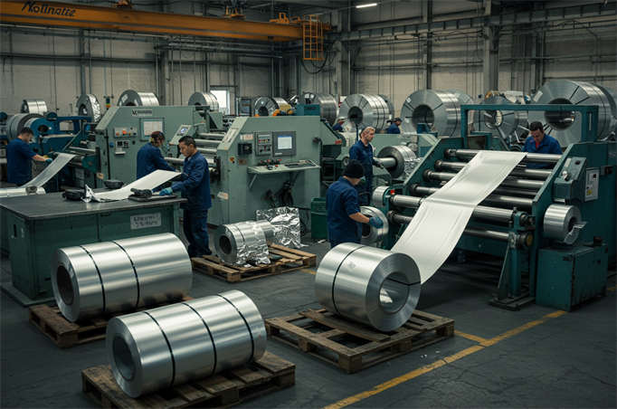 rollo de papel de aluminio yutwinaluminumfoil.com