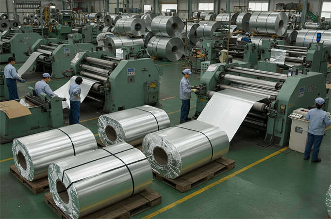 rollo de papel de aluminio aislante yutwinaluminumfoil.com