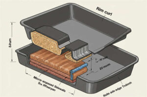 half tray size in oz