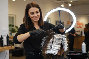 how to highlight hair at home without foil