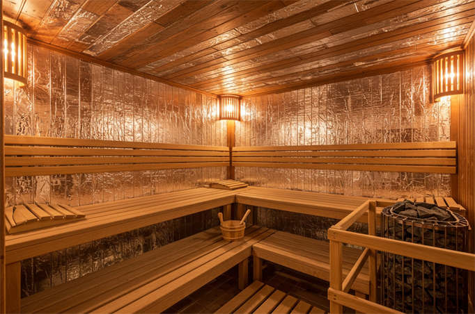 building a sauna