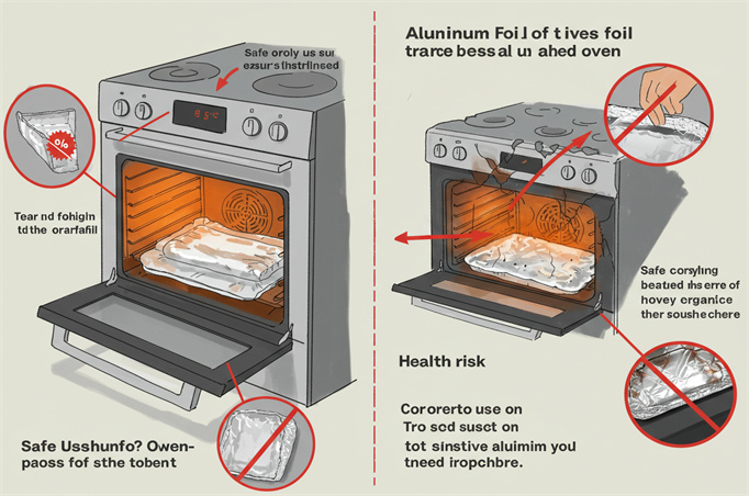 can aluminium foil go in the oven
