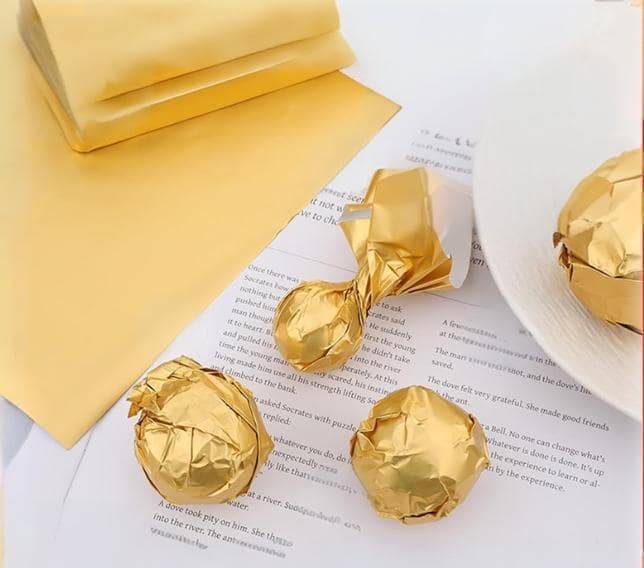 chocolate wrapping paper