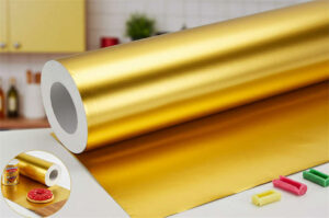 gold aluminium foil